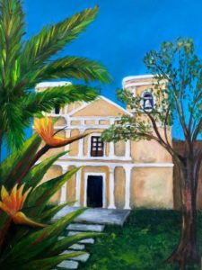 "Ruins of San Jose de Lules", Tucuman (Arg), Oil on Canvas, 12x16, @SoniaPuente_artwork
