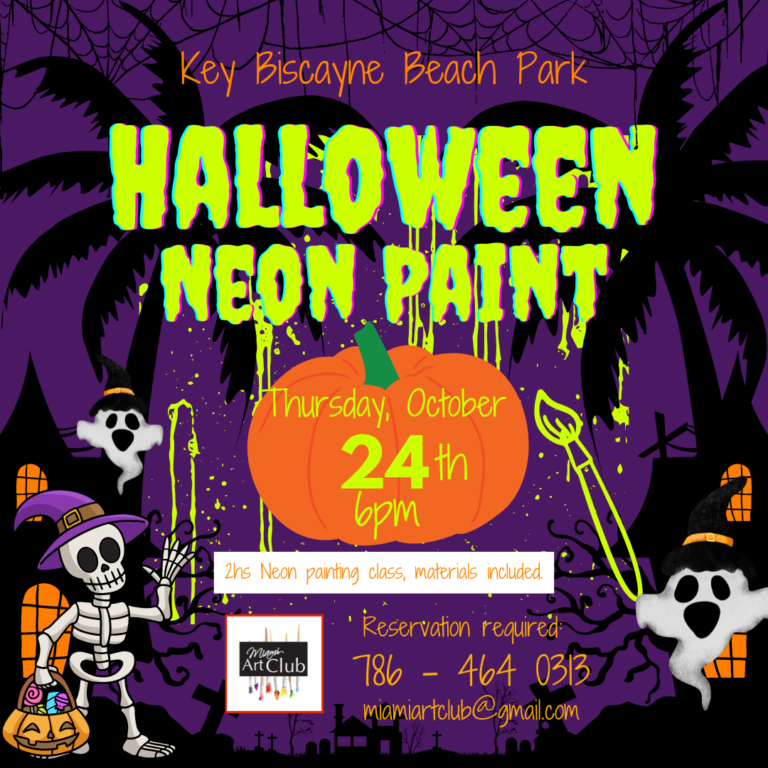 Orange & Purple Simple Halloween Party Invitation Instagram Post